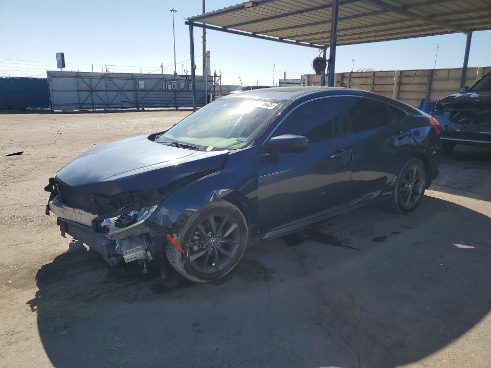 HONDA CIVIC 2019 with VIN 19XFC1F38KE011847 - Photo from auction