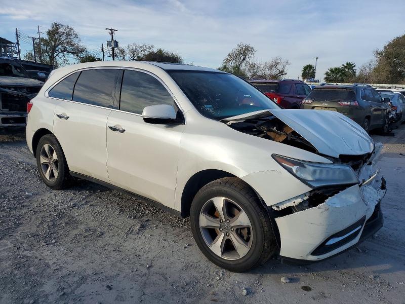 Photo 4 from auction – 2016 ACURA MDX with VIN 5FRYD3H22GB022039