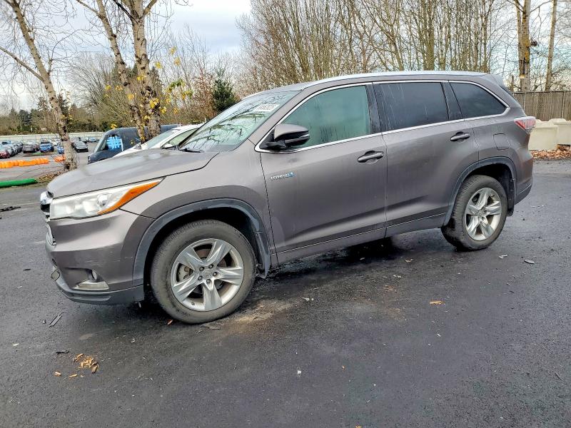 TOYOTA HIGHLANDER 2015 with VIN 5TDDCRFH5FS011298 - Photo from auction