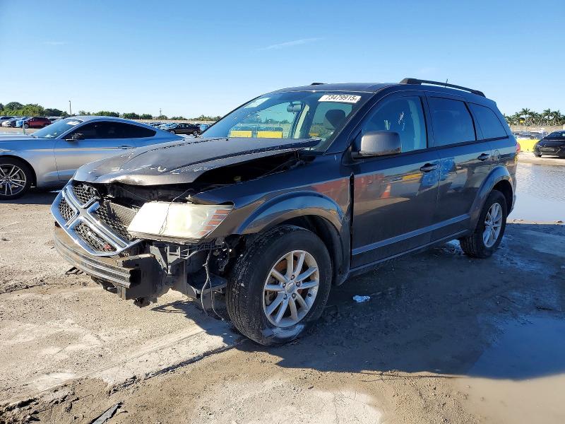DODGE JOURNEY SX 2014 with VIN 3C4PDDBGXET297549 - Photo from auction