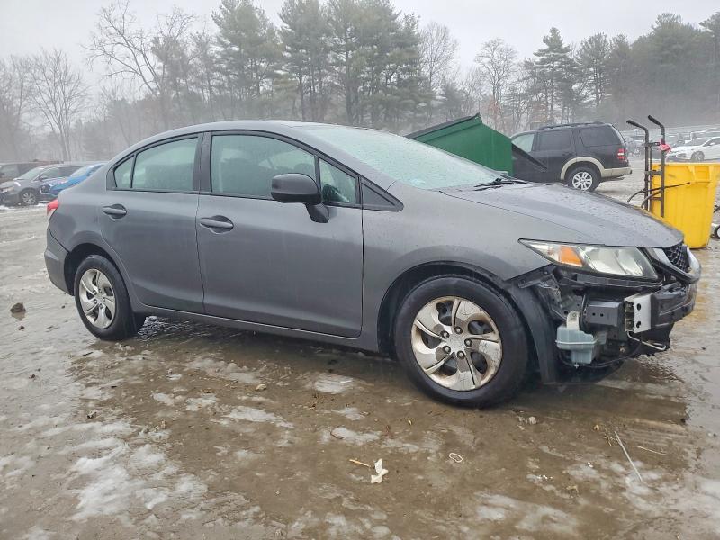 Photo 4 from auction – 2013 HONDA CIVIC with VIN 19XFB2F57DE227556