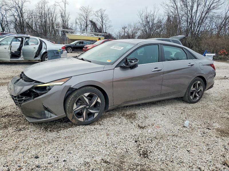 HYUNDAI ELANTRA 2022 with VIN KMHLN4AG0NU354565 - Photo from auction