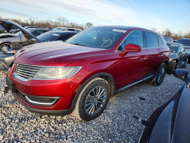 LINCOLN MKX SELECT 2018 with VIN 2LMPJ6KR6JBL11667 - Photo from auction