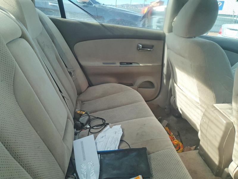 Photo 10 from auction – 2006 NISSAN ALTIMA with VIN 1N4AL11D46C100621