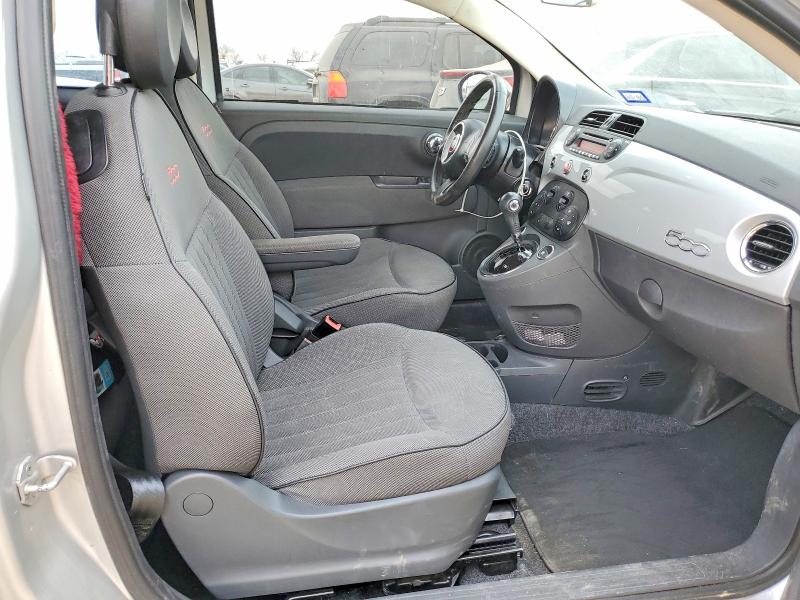 Photo 10 from auction – 2012 FIAT 500 LOUNGE with VIN 3C3CFFCR6CT366579
