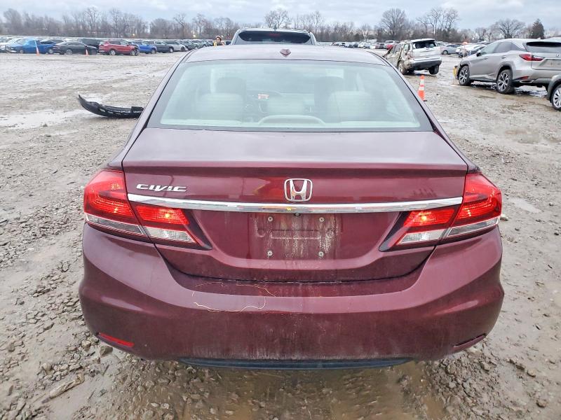 Photo 6 from auction – 2014 HONDA CIVIC EXL with VIN 19XFB2F97EE040354