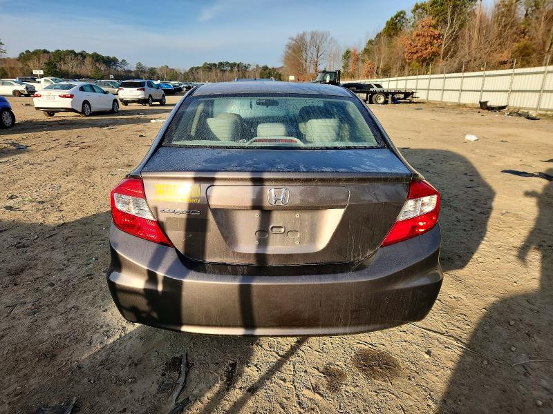 Photo 6 from auction – 2012 HONDA CIVIC LX with VIN 19XFB2F52CE324761