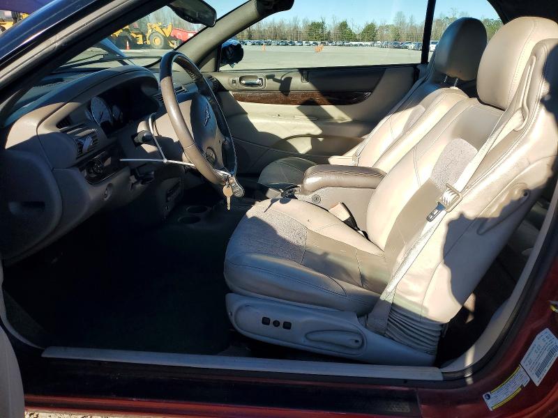 Photo 7 from auction – 2005 CHRYSLER SEBRING LI with VIN 1C3EL65R35N707891