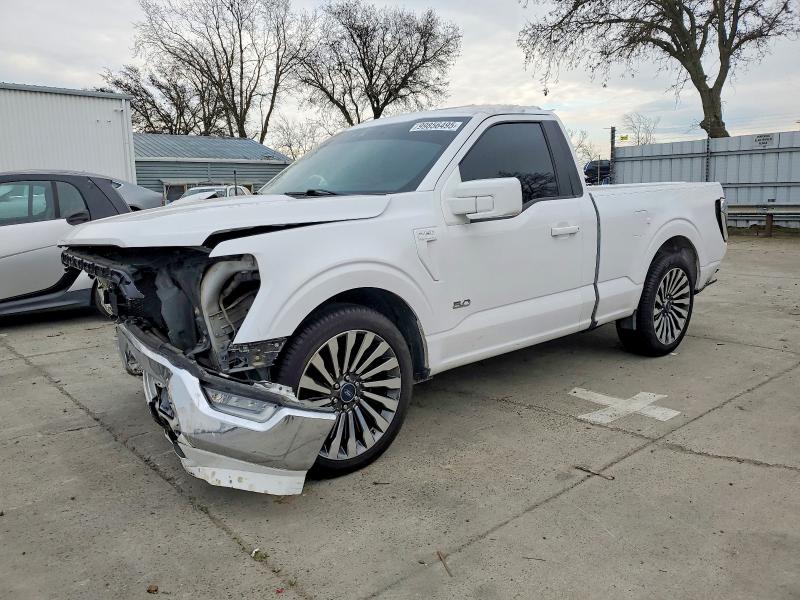 FORD F150 2021 with VIN 1FTMF1C54MKD60699 - Photo from auction