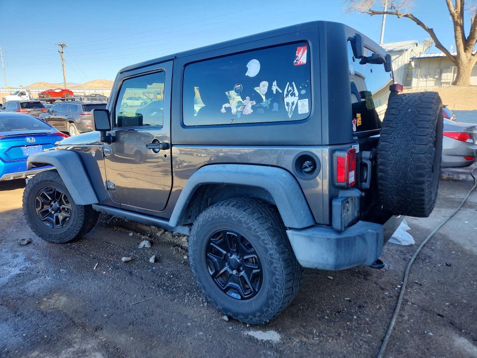 Photo 2 from auction – 2017 JEEP WRANGLER with VIN 1C4AJWAG0HL574513