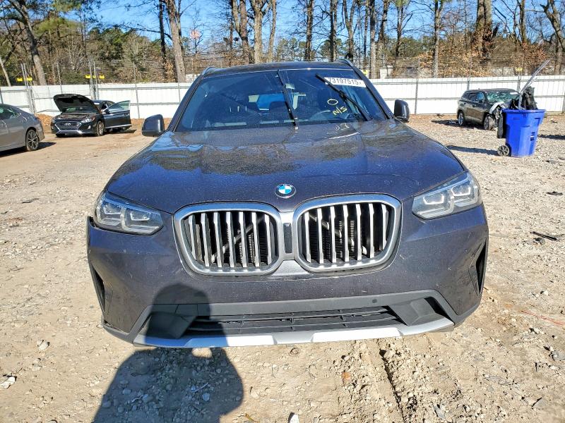 Photo 5 from auction – 2022 BMW X3 with VIN 5UX43DP0XN9M16676