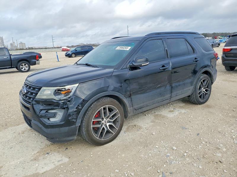 FORD EXPLORER 2017 with VIN 1FM5K8GT0HGA15157 - Photo from auction
