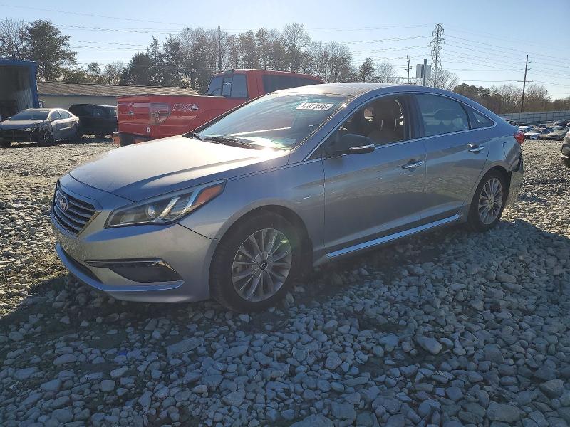 HYUNDAI SONATA 2015 with VIN 5NPE34AF2FH133944 - Photo from auction