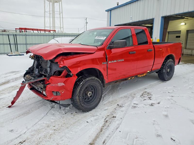 DODGE RAM 1500 S 2012 with VIN 1C6RD7FT8CS283978 - Photo from auction