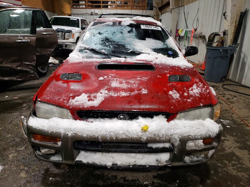 Photo 5 from auction – 1997 SUBARU IMPREZA OU with VIN JF1GF4852VH803167
