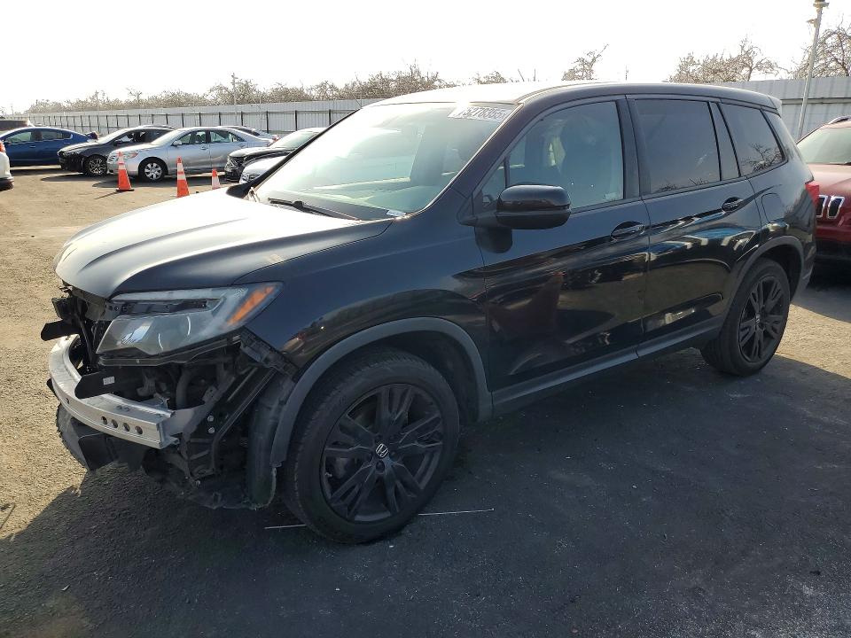 Photo 1 from auction – 2021 HONDA PASSPORT with VIN 5FNYF7H28MB002876