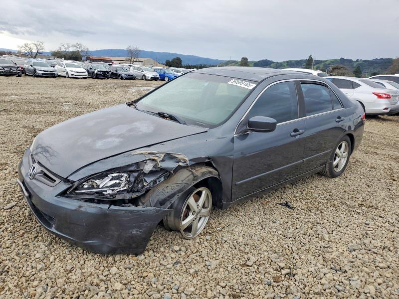 HONDA ACCORD EX 2004 with VIN JHMCM56754C040838 - Photo from auction