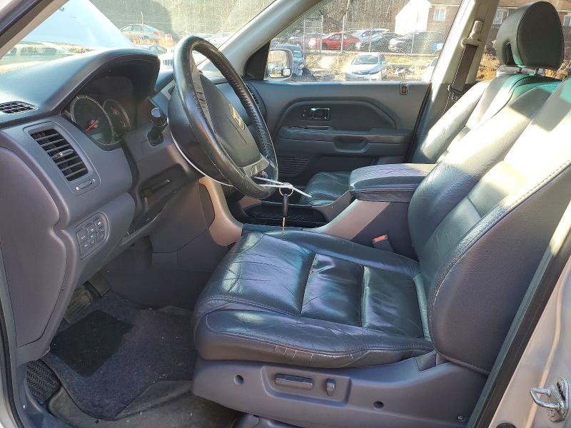 Photo 7 from auction – 2006 HONDA PILOT EX with VIN 5FNYF18586B003486