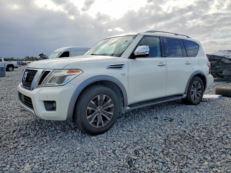 NISSAN ARMADA SV 2017 with VIN JN8AY2NC9H9503274 - Photo from auction