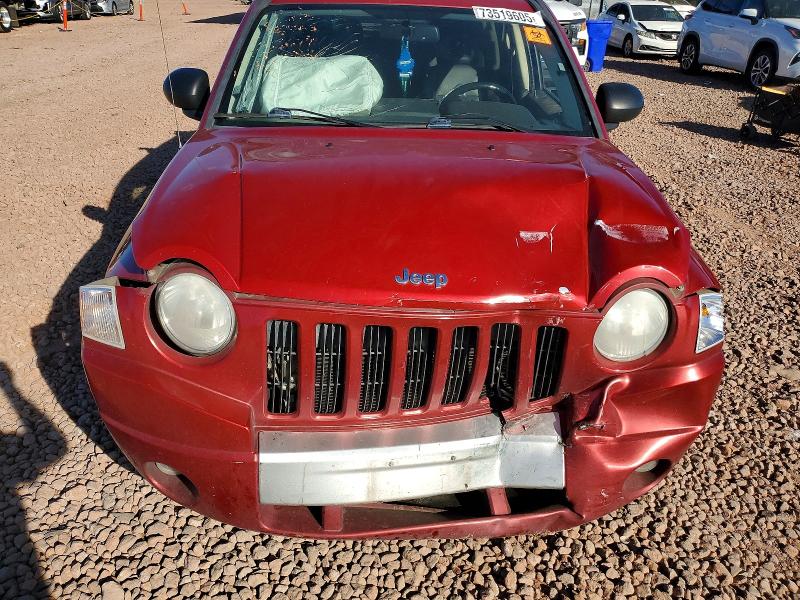 Photo 11 from auction – 2008 JEEP COMPASS with VIN 1J8FT57WX8D534905