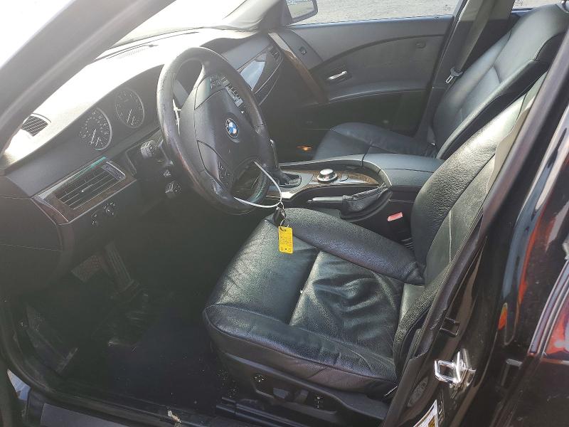 Photo 7 from auction – 2006 BMW 530 I with VIN WBANE73556CM32255