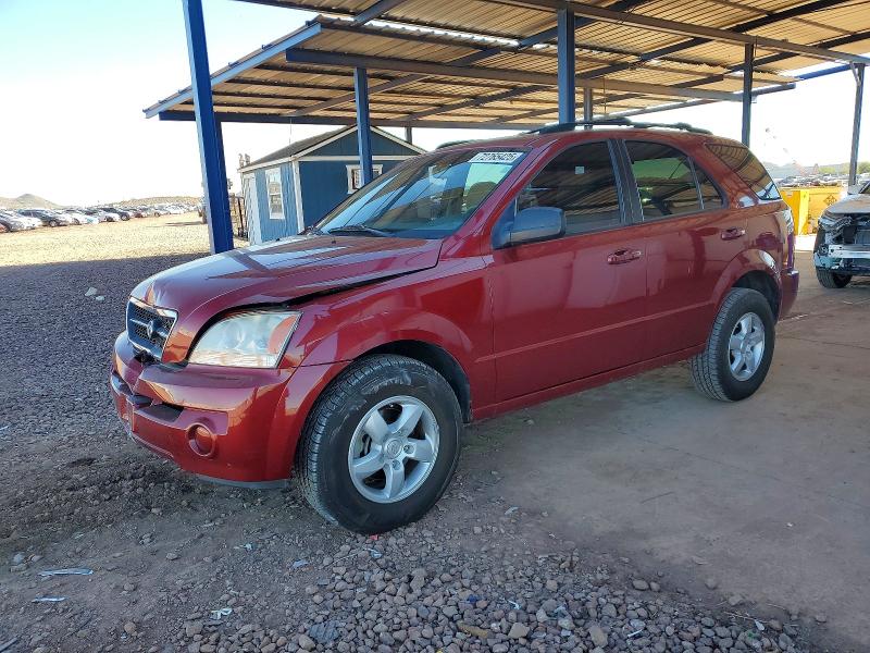 KIA SORENTO EX 2006 with VIN KNDJD733565569266 - Photo from auction