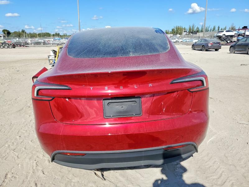 Photo 6 from auction – 2025 TESLA MODEL 3 with VIN 5YJ3E1EA2SF949303