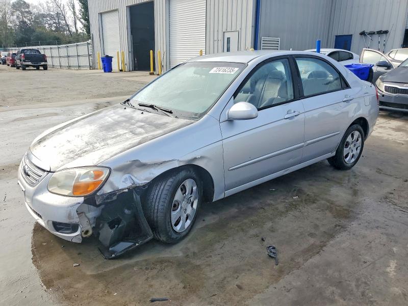 KIA SPECTRA EX 2007 con VIN KNAFE121X75445671 - Foto de la subasta