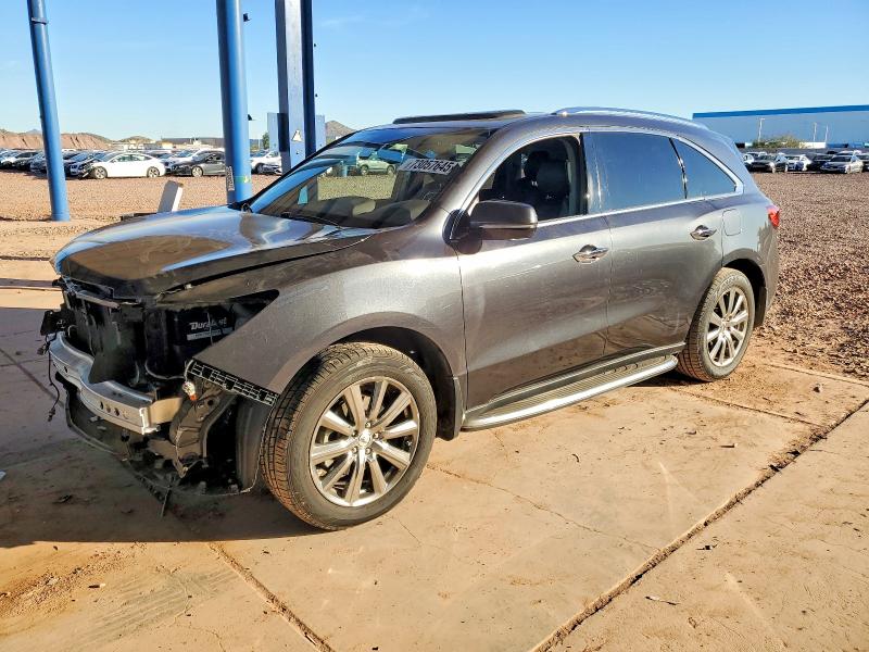 ACURA MDX ADVANC 2014 with VIN 5FRYD3H88EB008941 - Photo from auction