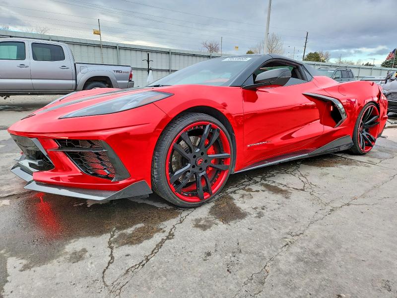 CHEVROLET CORVETTE S 2022 with VIN 1G1YC3D48N5122746 - Photo from auction