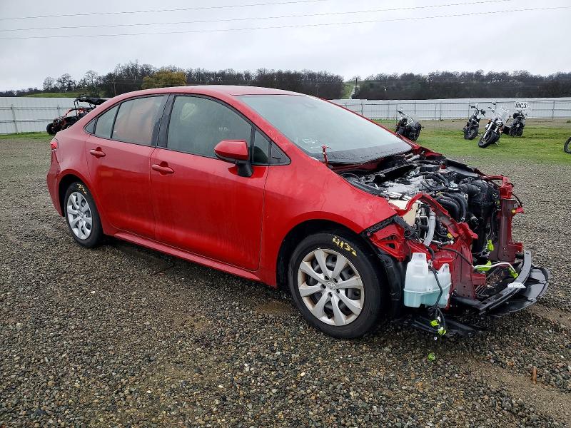 Photo 4 from auction – 2021 TOYOTA COROLLA LE with VIN JTDEPMAE5MJ189375