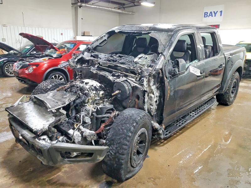 FORD F150 2018 with VIN 1FTFW1RG7JFB85421 - Photo from auction