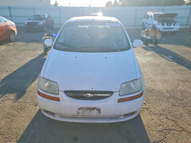 Photo 5 from auction – 2007 CHEVROLET AVEO BASE with VIN KL1TD666X7B761740