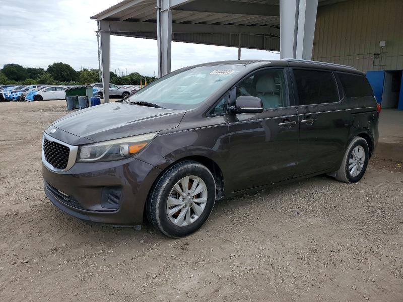 KIA SEDONA 2016 with VIN KNDMB5C17G6126036 - Photo from auction