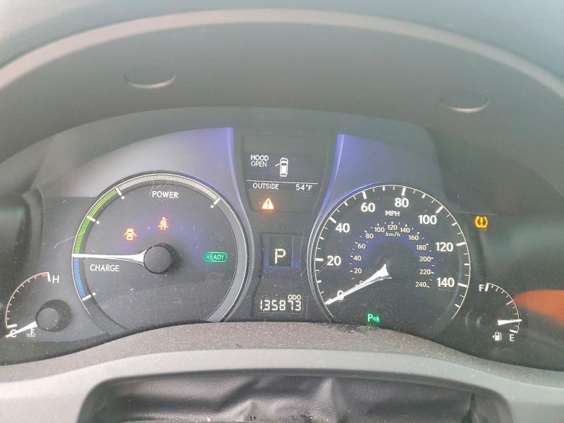 Photo 9 from auction – 2012 LEXUS RX 450H with VIN JTJBC1BA9C2048730