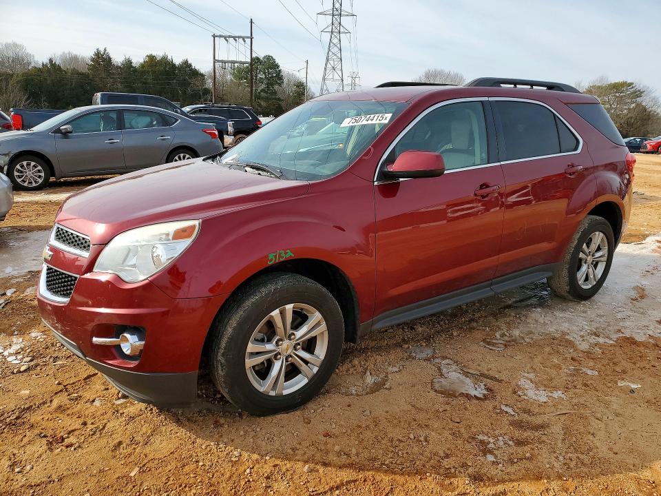 Photo 1 from auction – 2012 CHEVROLET EQUINOX LT with VIN 2GNALPEK5C6347308