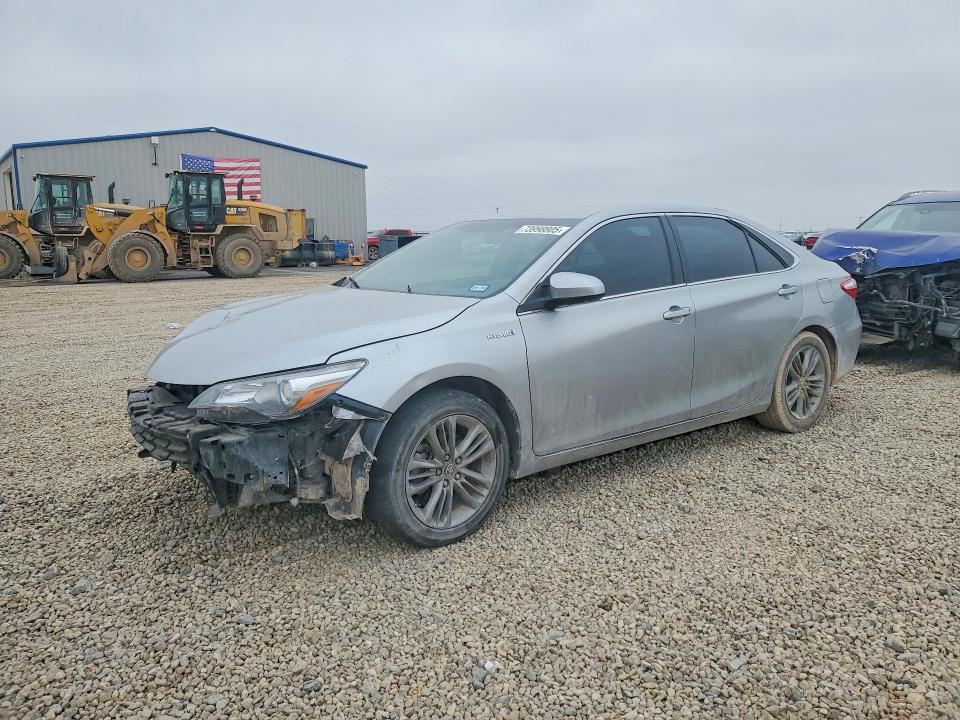 TOYOTA CAMRY HYBR 2015 with VIN 4T1BD1FK5FU166605 - Photo from auction