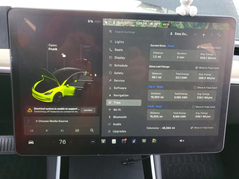 Photo 9 from auction – 2018 TESLA MODEL 3 with VIN 5YJ3E1EA8JF156909