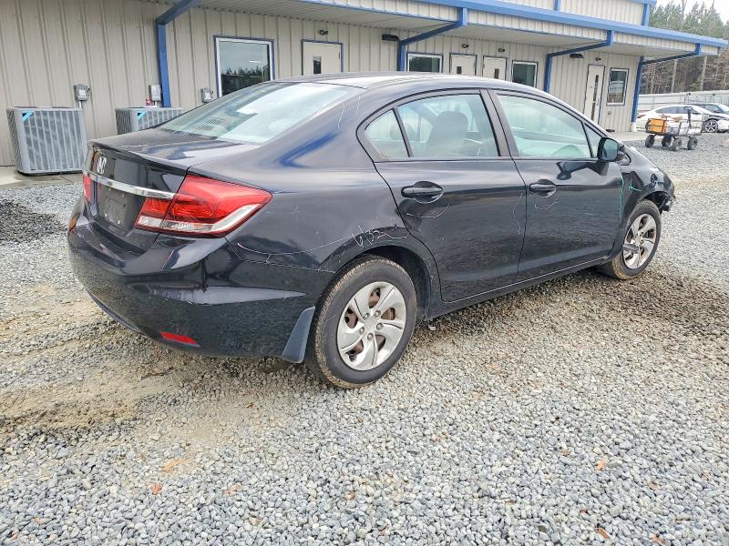 Photo 3 from auction – 2013 HONDA CIVIC LX with VIN 2HGFB2F50DH592439