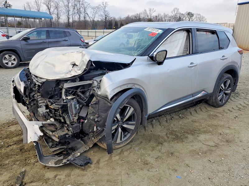 NISSAN ROGUE SL 2021 with VIN 5N1AT3CB5MC699863 - Photo from auction