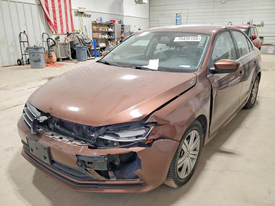 VOLKSWAGEN JETTA 2017 with VIN 3VW2B7AJ7HM340237 - Photo from auction