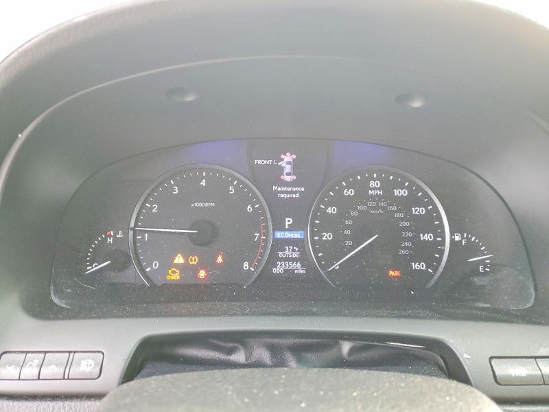 Photo 9 from auction – 2013 LEXUS LS with VIN JTHBL5EF3D5115869