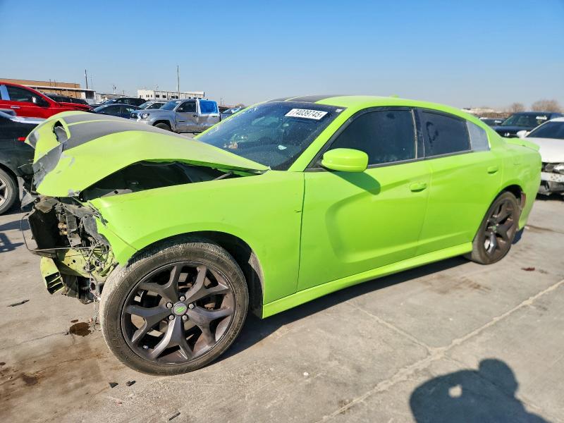 DODGE CHARGER 2019 with VIN 2C3CDXHG0KH672798 - Photo from auction