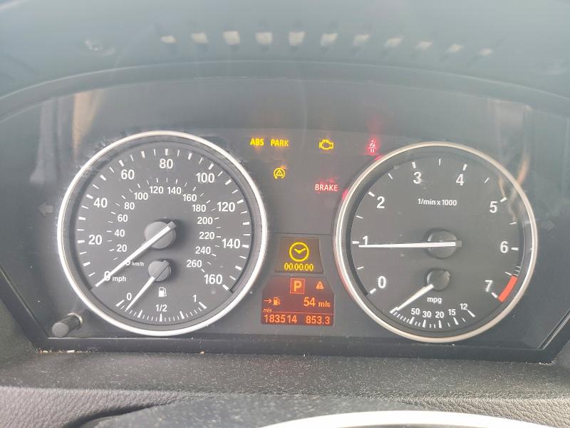 Photo 9 from auction – 2008 BMW X5 with VIN 5UXFE83558LZ47237