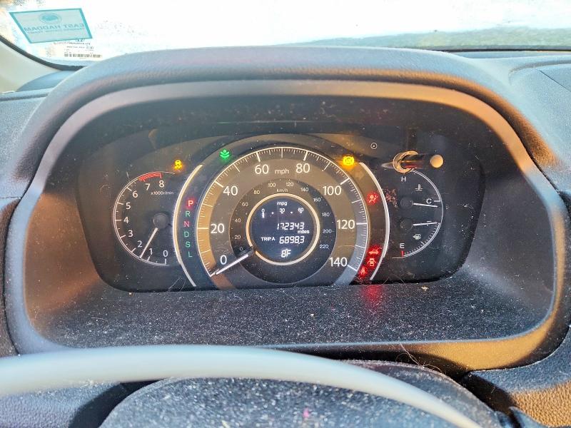 Photo 9 from auction – 2016 HONDA CR-V with VIN 5J6RM4H3XGL115497