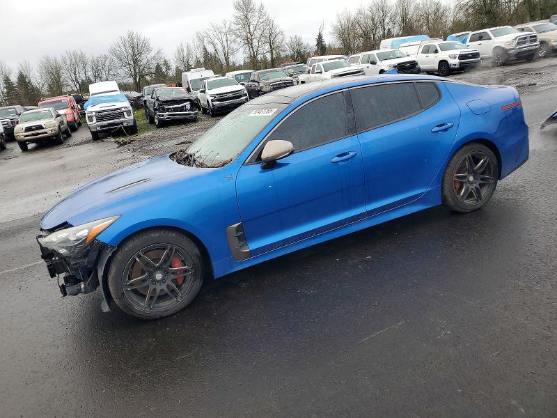 KIA STINGER GT 2018 with VIN KNAE55LC8J6016954 - Photo from auction