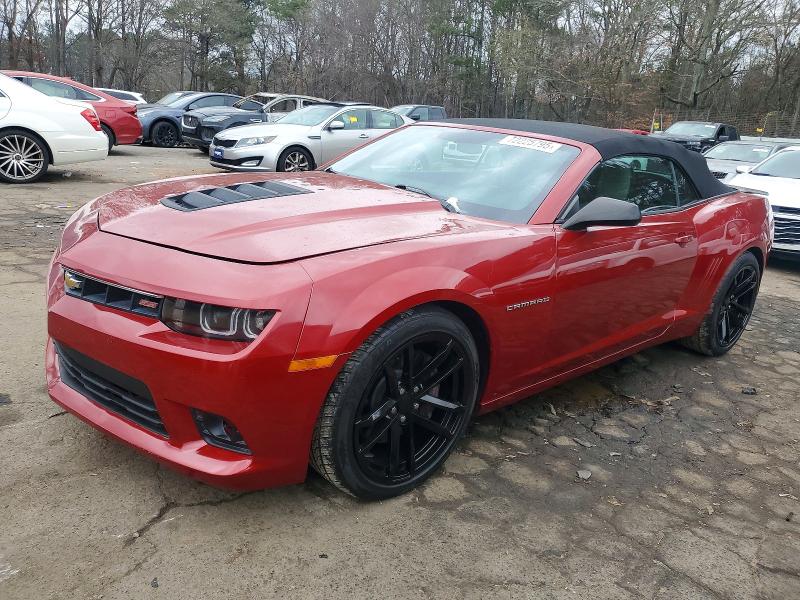 CHEVROLET CAMARO 2015 with VIN 2G1FK3DJ5F9219570 - Photo from auction