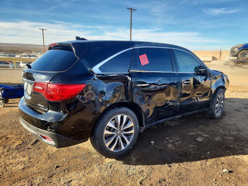 Photo 3 from auction – 2016 ACURA MDX TECHNO with VIN 5FRYD4H48GB050225