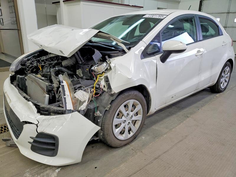 KIA RIO LX 2016 with VIN KNADM5A36G6635675 - Photo from auction