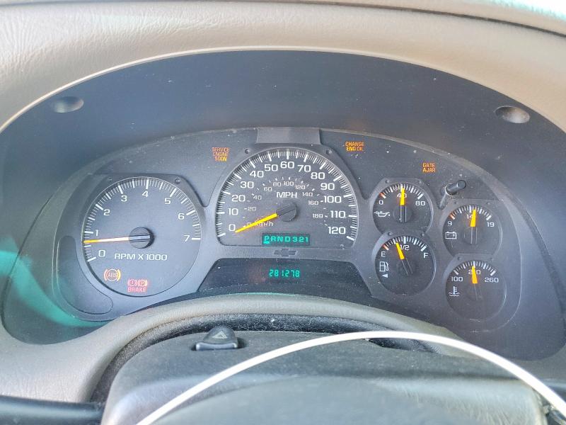 Photo 9 from auction – 2003 CHEVROLET TRAILBLAZE with VIN 1GNES16S636137709
